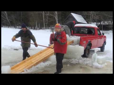 how to harvest ice