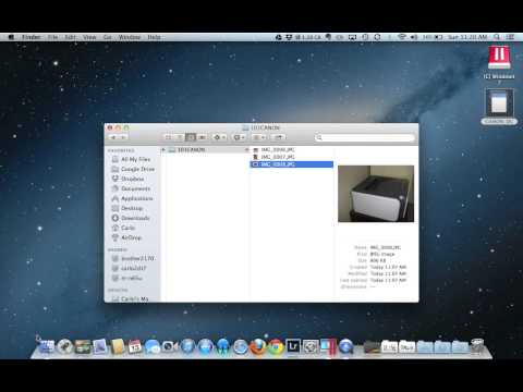 Moving Pictures from Your SD Card to Your Mac or PC