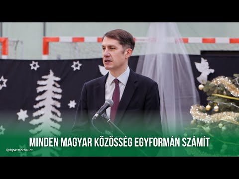 Dr. Pásztor Bálint beszéde a Rákóczi Szövetség és az MNT ünnepélyes gyermekajándék átadóján-cover