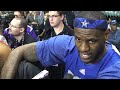 LeBron James advises Carmelo Anthony to stop talking about free agency
