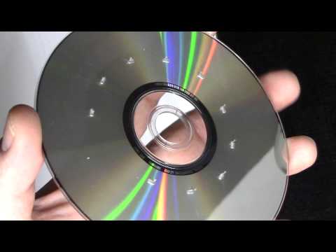 how to properly clean a dvd disc