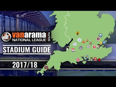 Vanarama National League SOUTH Stadiums 2017/18
