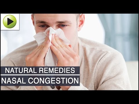 how to cure nasal congestion