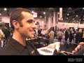 Dario Franchitti at SEMA with Acura ALMS LMP2