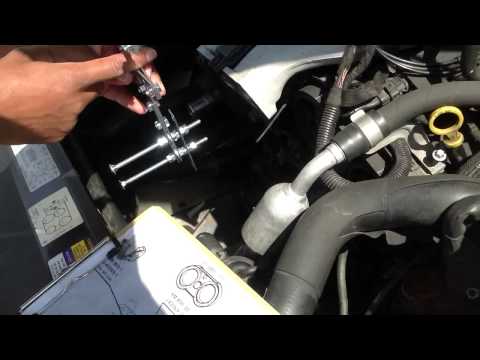 how to change timing belt on cadillac cts