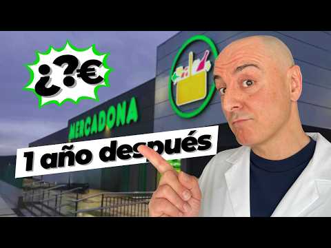 🍍MERCADONA: REPETÍ LA MISMA COMPRA 1 AÑO DESPUÉS Y ALUCINÉ
