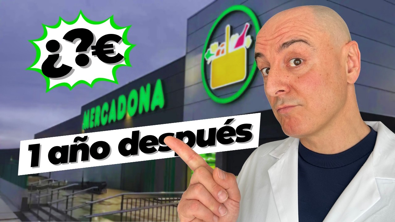 🍍MERCADONA: REPETÍ LA MISMA COMPRA 1 AÑO DESPUÉS Y ALUCINÉ