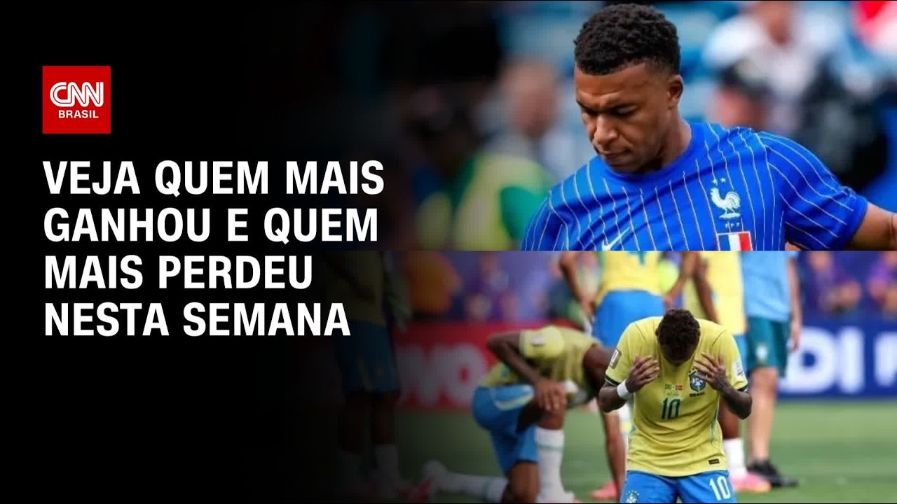 Mbappé e Seleção Brasileira são os destaques da semana; quem foi o ganhador e o perdedor? | HORA H
