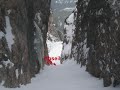 Dolomites steep skiing - Val Scura del Sassongher Dolomites steep skiing - Val Scura del Sassongher
