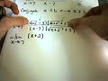 Calculating a Limit by Multiplying by a Conjugate Calculating a Limit by Multiplying by a Conjugate