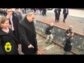 Ehud Barak at Berlin Holocaust Memorial: Israel