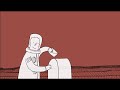An explorer stranded on a lonely planet sends messages home. Independent animation made with Flash in 2004. It's played at the Ottawa Animation Festival, the Annecy Animation Festival, and won a prize for writing from ASIFA East.