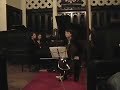 adrian duarov,cello and bryan wagorn, piano perform the chant du menestrel, op. 71 and serenade espagnole, op. 20, no.2 for cello and piano alexander glazunov

may 18, 2007
new york city