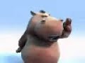 happy hippo in 