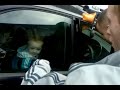 alfie locks himself in car