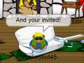 Clubpenguin~Monkeybut45 X-mas party 2008