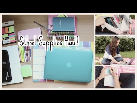 haul - YAYY for back to school videos! Here is my super requested school supplies essentials haul!! Hope it's helpful :) Be sure to thumb-up this video if you like it! ;) ♡ ♡ ♡ ♡ ♡ ♡...