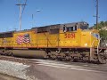 UP Diesel Locomotives in Los Angeles