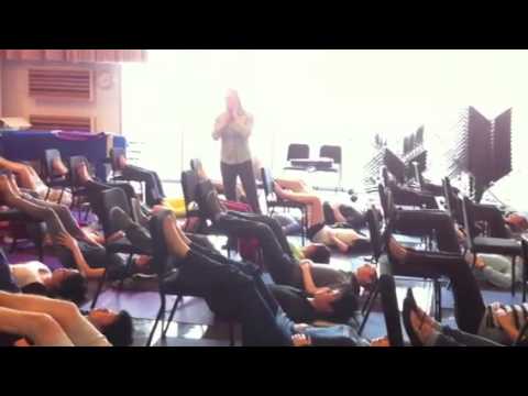 how to relieve audition nerves