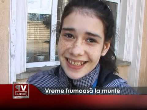 Vreme frumoasa la munte