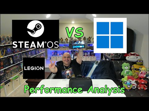 Legion Go SteamOS (not Bazzite) vs Windows 11 Performance Analysis