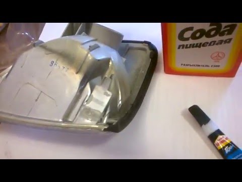 Склеивание пластика с содой Склеивание пластика с содой