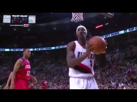 Jamal Crawford to Gerald Wallace Alley Oop Dunk