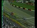 toward the end of the 1996 bush series race at talladega todd bodine gets tapped   
by randy lajoe and goes for quite a ride.
live with replays.