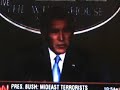 InVader - George Bush V Darth Vader - Stencil Grafitti art