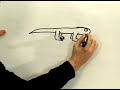 Easy Cartoon Drawing : How to Draw a Cartoon Lizard