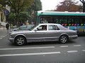 A grey Bentley Arnage avenue Montaigne in Paris