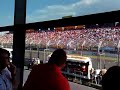 Raikkonen and Barrichello - Main Straight