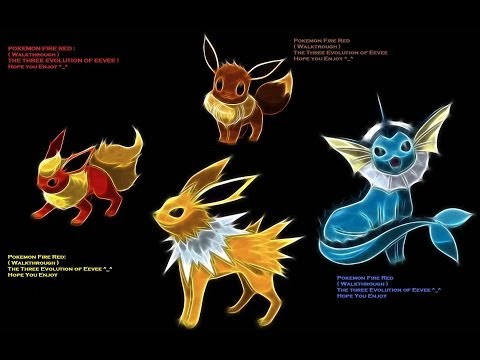 how to turn eevee into umbreon fire red