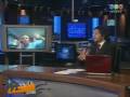 German Paolosky cantando en el noticiero