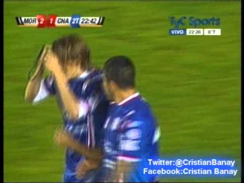 Deportivo Moron 3 Chacarita 1 (Relato Martin Perazzo) Primera B Metro 2013/14 (17/9/2013)