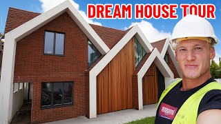 BUILDING OUR DREAM HOME ep 10  House Tour & Re
