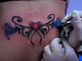 HEART with FLOWERS SUBLIMART TATTOOS HEART with FLOWERS SUBLIMART TATTOOS
