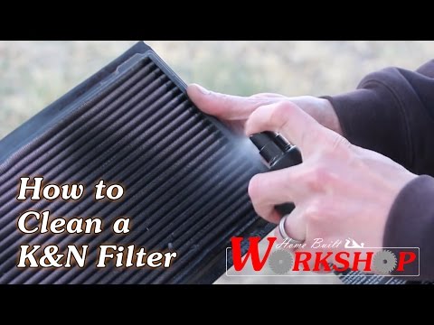 how to clean and oil k&n air filter