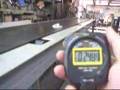 手選別ベルトコンベア試運転実施中 2007.6.4
