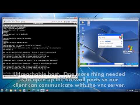 how to vnc server linux