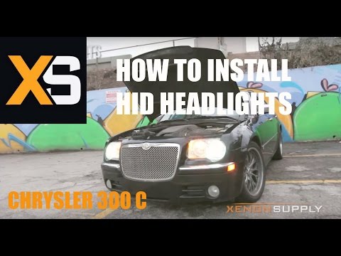 Chrysler 300 C – How to Install HID Xenon (/w wiring harness) 2005 – 2010