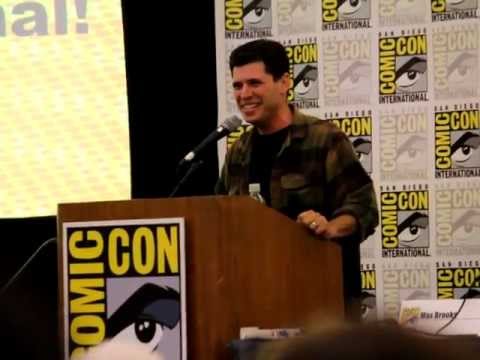 Max Brooks - Author Max Brooks speaks on his opinion of the movie version of his best selling book, 'World War Z' at San Diego Comic-Con 2013.