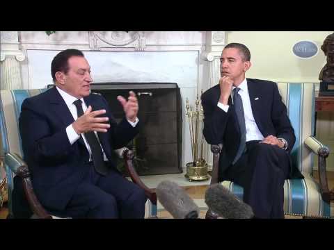 mubarak - August 19, 2009 | 24:54 President Barack Obama and President Mubarak of Egypt address the press after meetings at the White House on the prospects of peace i...