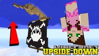 Minecraft: UPSIDE DOWN PIRATE SHIP CHALLENGE! - Upside Down Modded Survival [2]