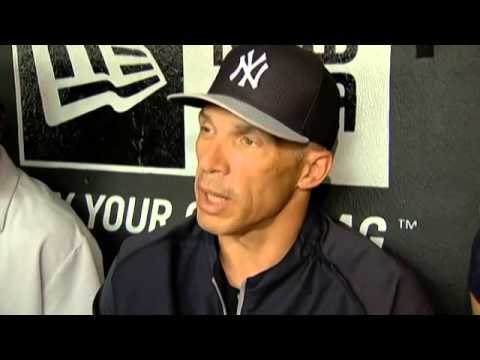 Video: Joe Girardi discusses Masahiro Tanaka's trip to the DL and Carlos Beltran's knee