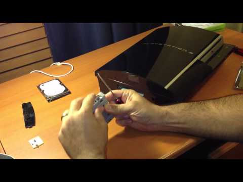 how to new hard drive ps3