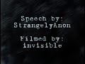a speech that was less lulz and more heavy dose of reality. although not visible, there were around 30+ people present, along with scilons, as well as civilians, the noise speaks for itself.

the first subtitle moves a bit fast, apologies, it say:

