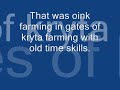Gates of kryta farming old style skills Gates of kryta farming old style skills