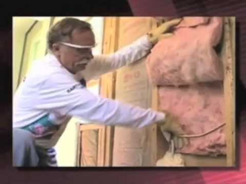 how to insulate outside walls