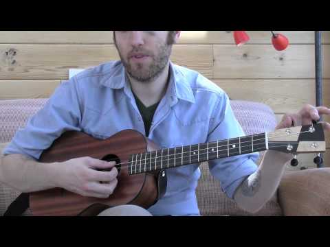 how to fit ukulele strings